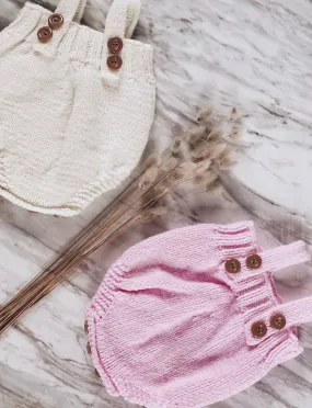 Knitted Baby Overall