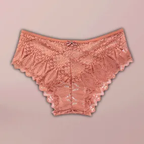 Lace Women's Low-Waist Panty Briefs