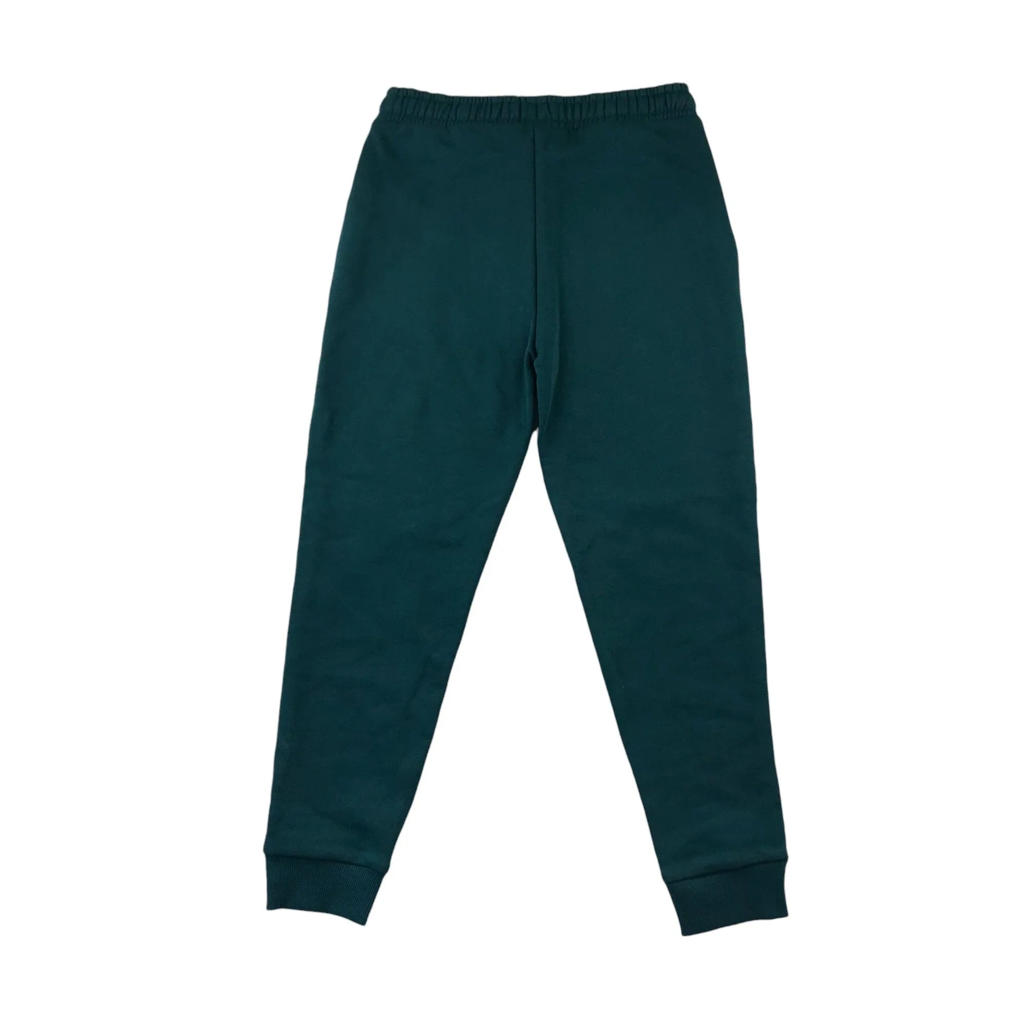 M&S joggers 9-10 years teal turquoise casual cuffed legs