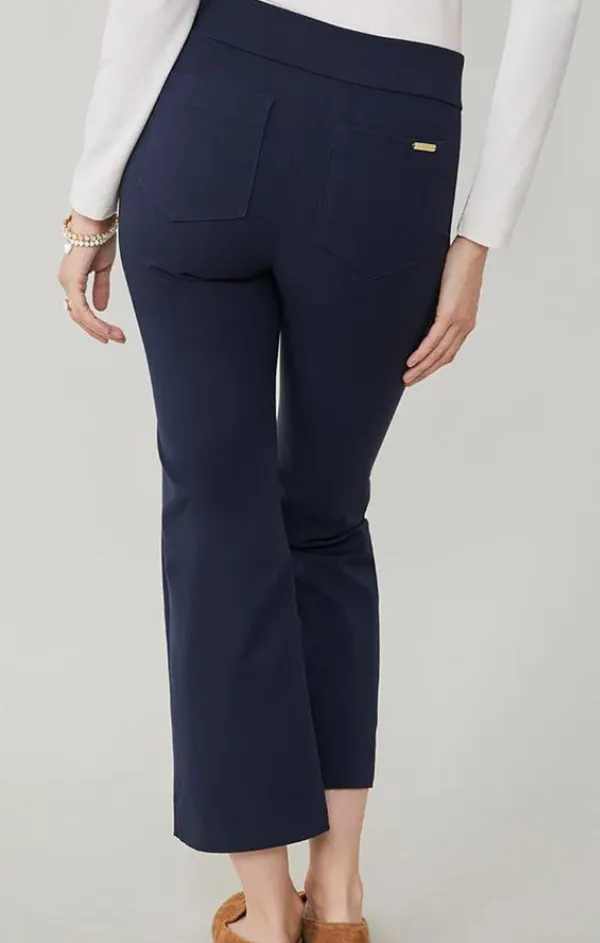 Maren Kick Flare Pant In Slate Blue