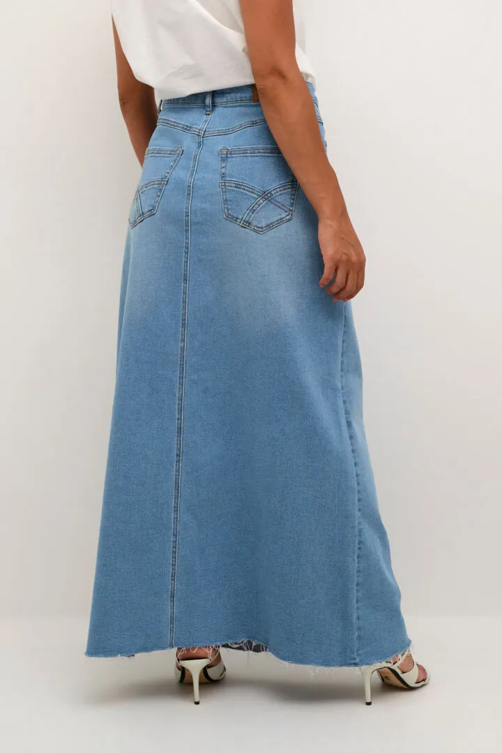 Marie Denim Maxi Skirt