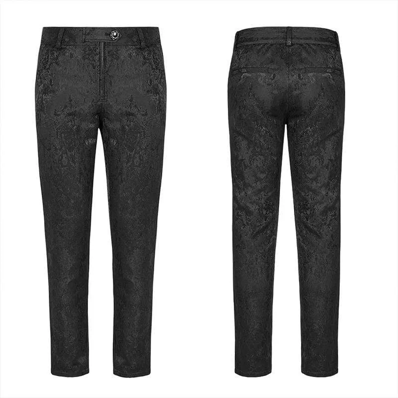 Men's Gothic Random Patterns Daily Simple Pants