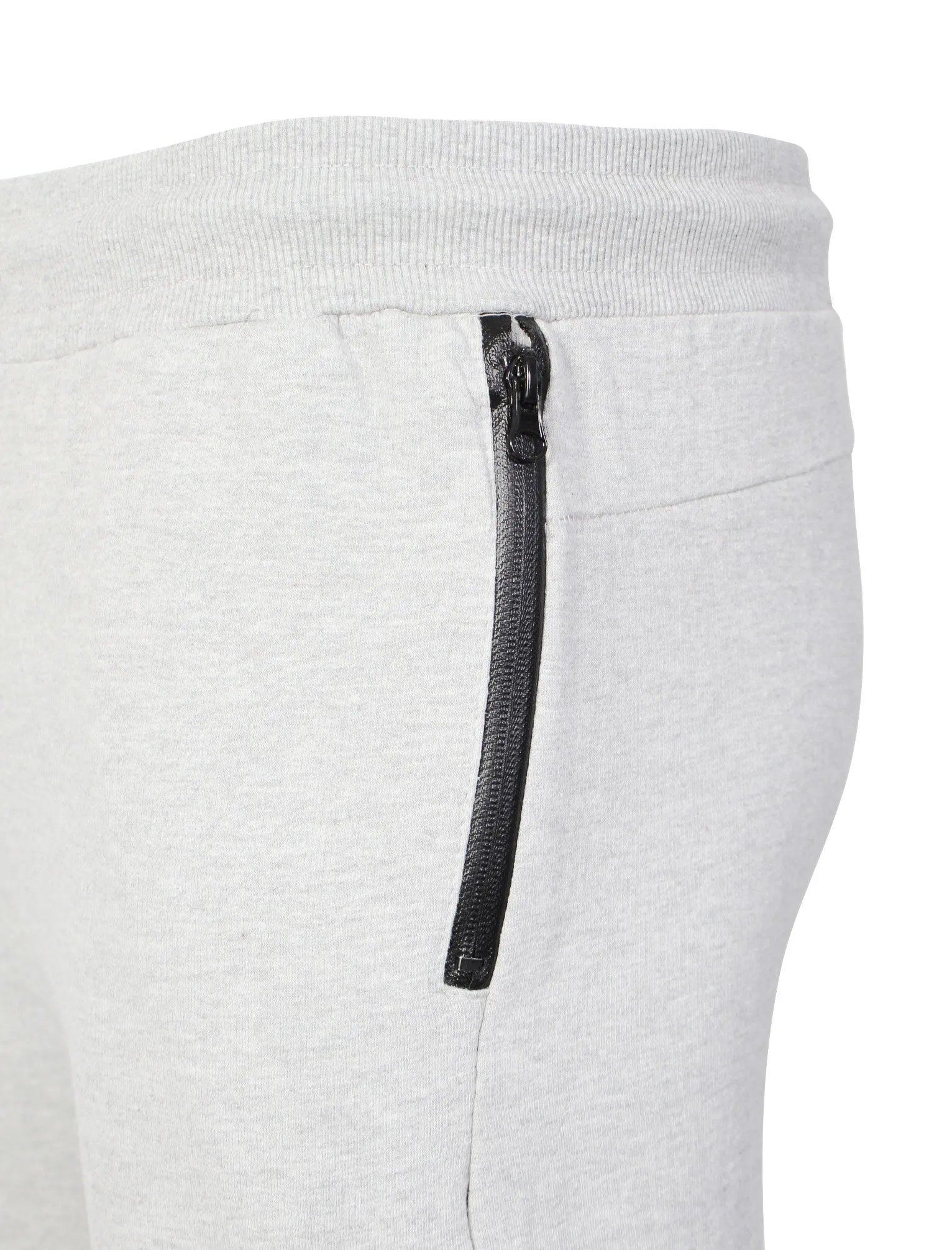 Mens Sammi Skinny Fit Cuffed Joggers in Ice Marl