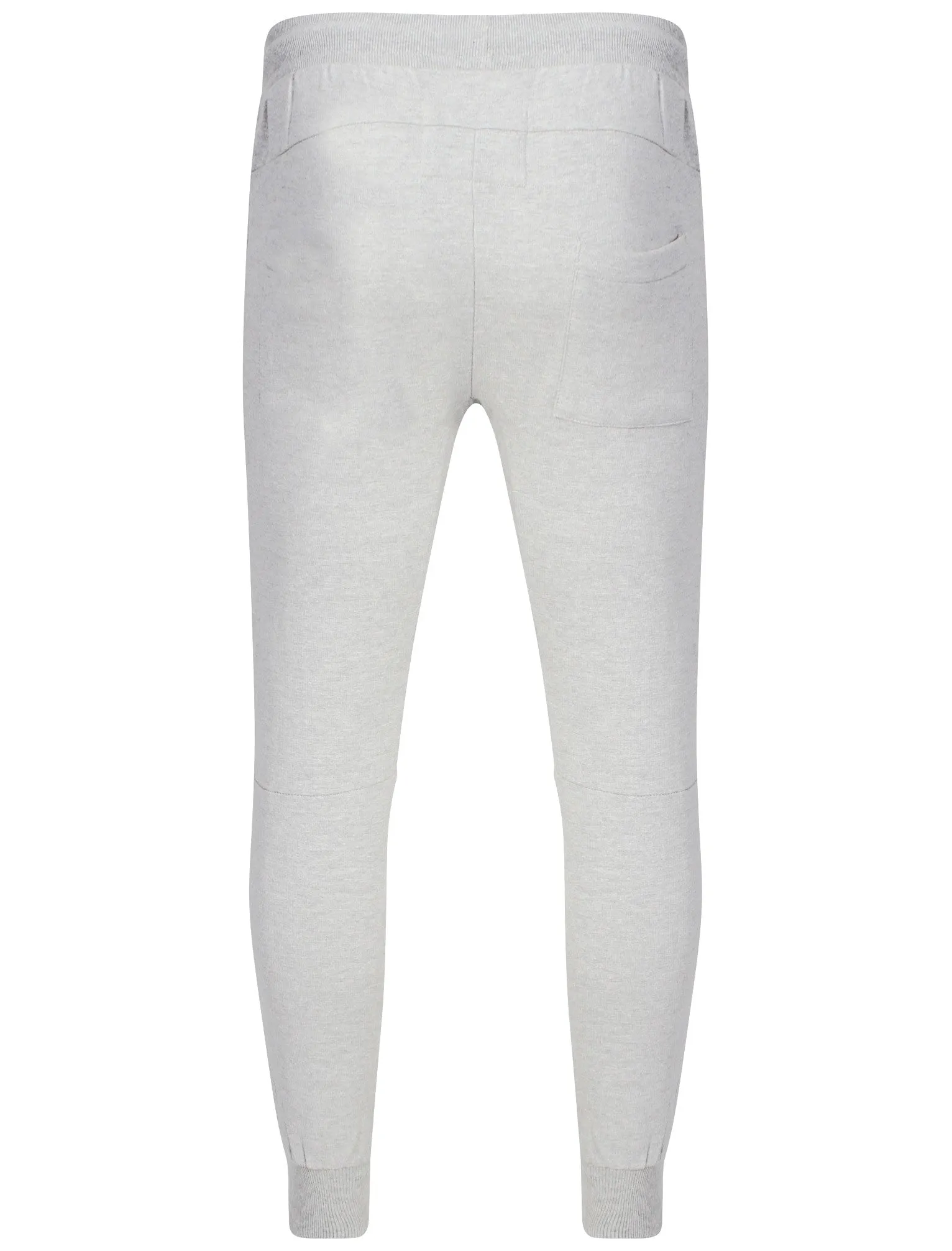 Mens Sammi Skinny Fit Cuffed Joggers in Ice Marl