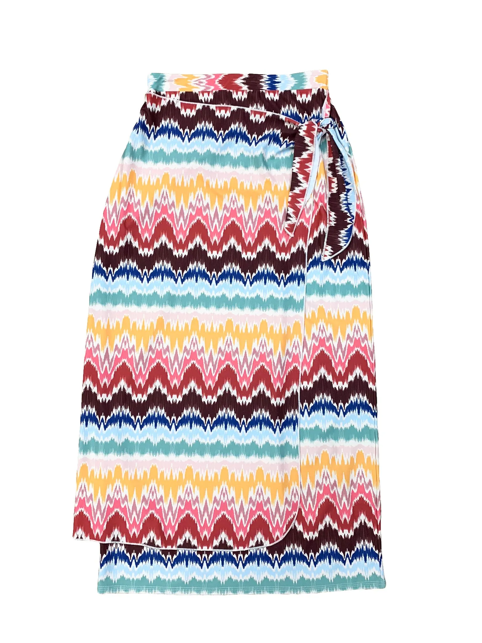 Missoni Stripe Maxi Sarong Swim Skirt