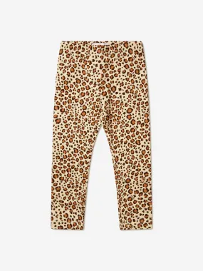 Monnalisa Girls Leopard Print Leggings