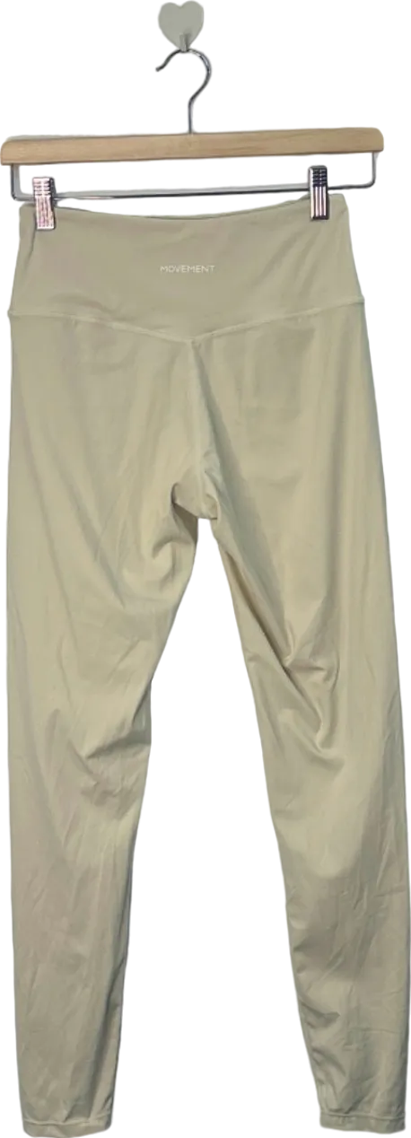 Movement Beige High-Waist Leggings Medium