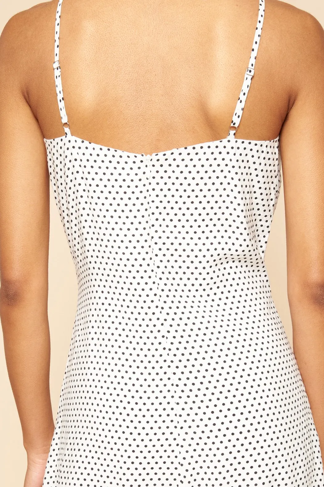 My Everything Polka Dot Maxi Slip Dress