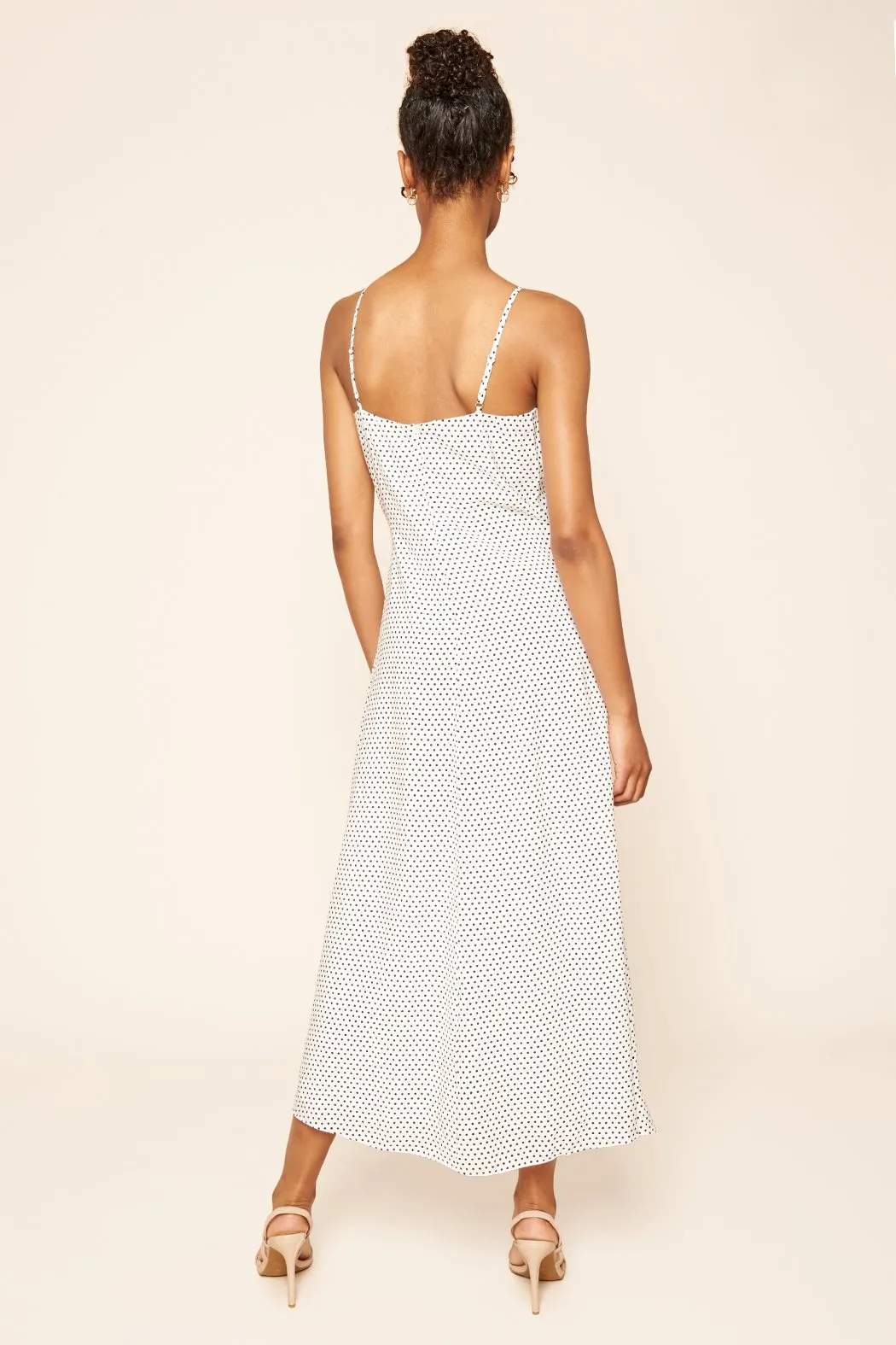 My Everything Polka Dot Maxi Slip Dress