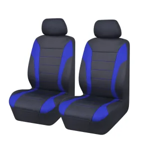 MyCar Universal Ultra Light Neoprene Front Seat Covers Size 30/35 - Blue/Black NEOA3503