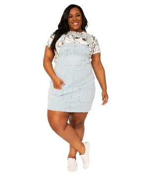 Nicole Denim Overall Dress | Rinse