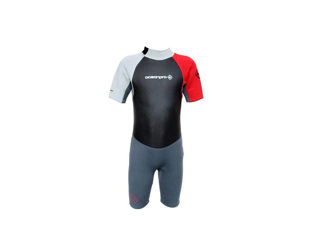 Ocean Pro Grommet 3mm KIDS Shortie Wetsuit