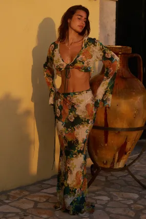 Odessa Maxi Skirt in Antigua