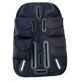 OMS Back Pad (lb Pockets) Black