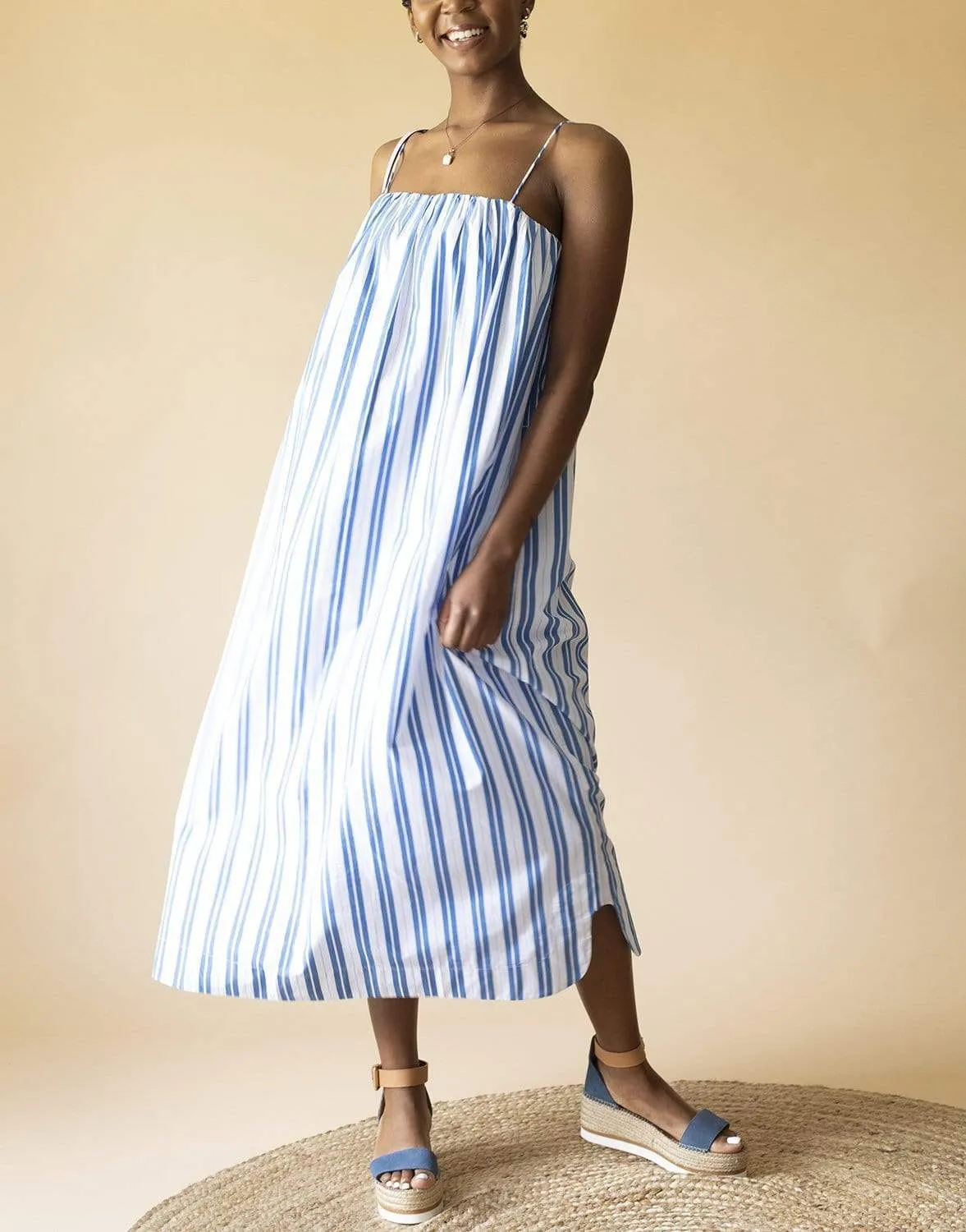 Organic Cotton Tent Midi Dress