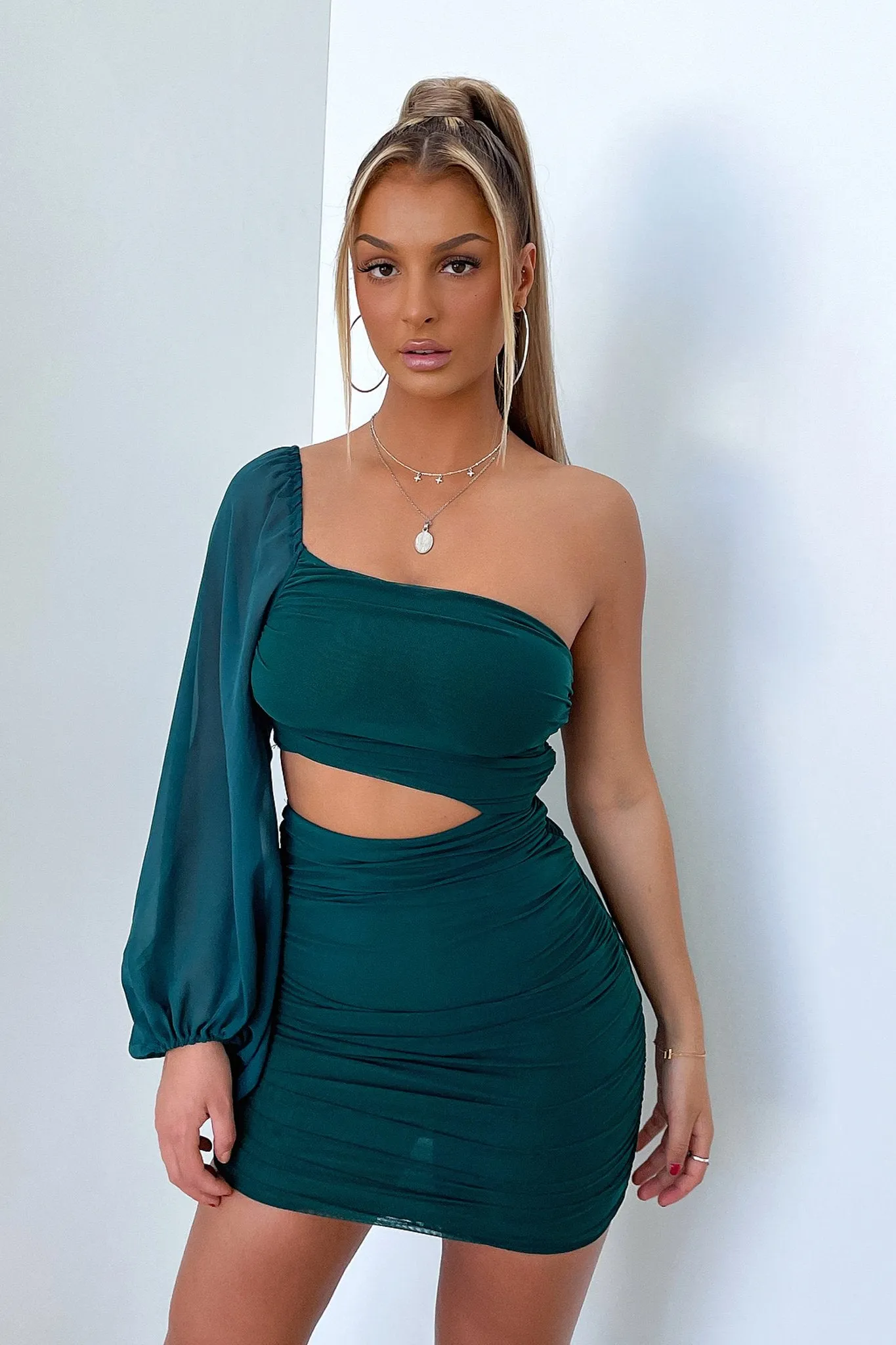 Patience Dress - Emerald