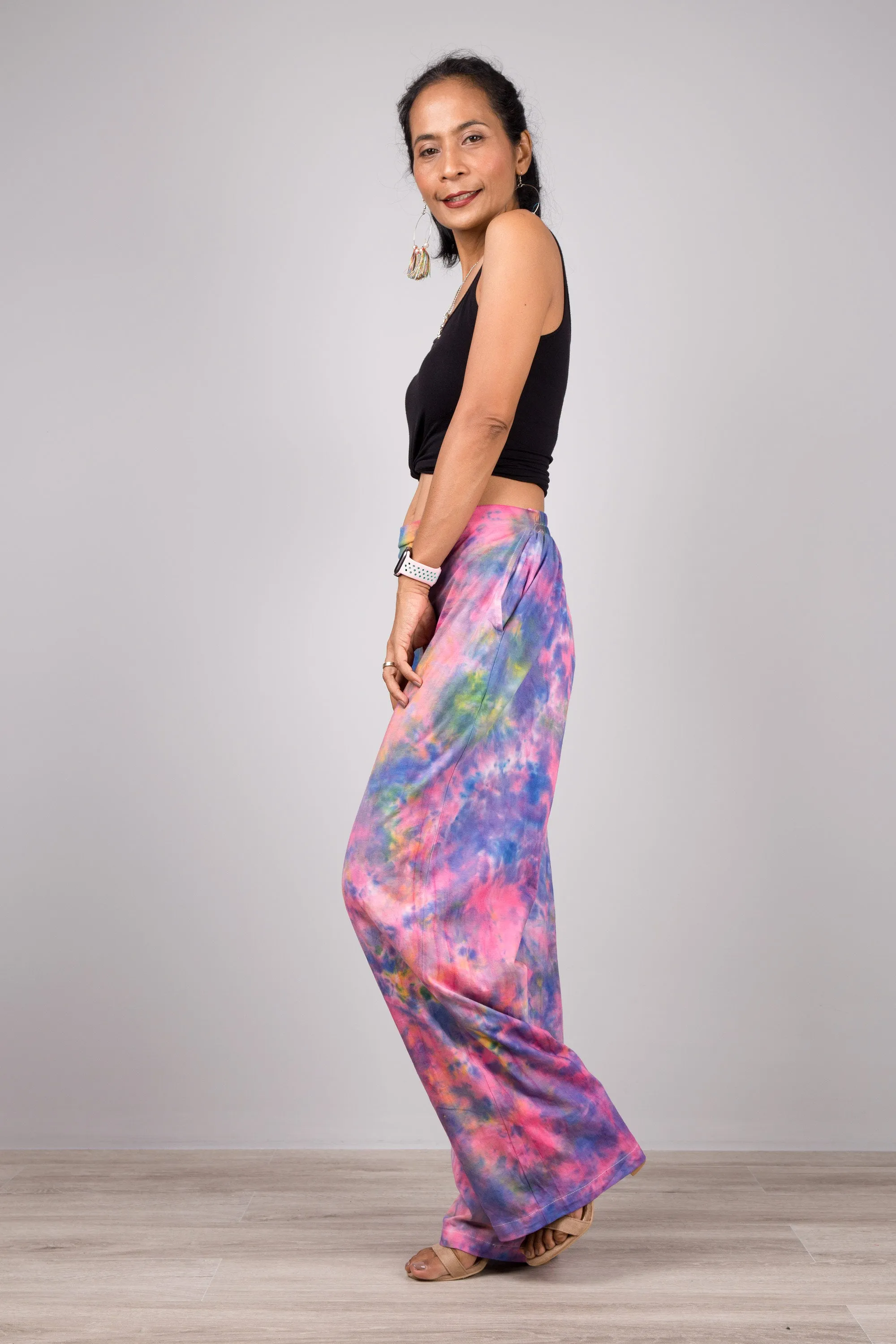 Pink Tie Dye pants