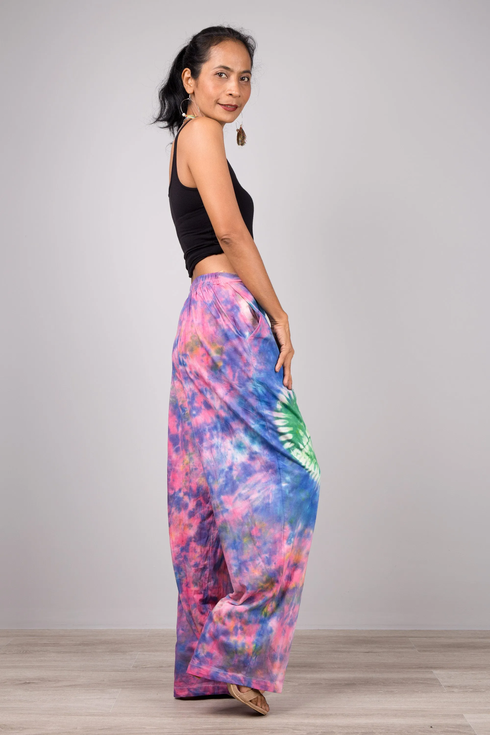 Pink Tie Dye pants