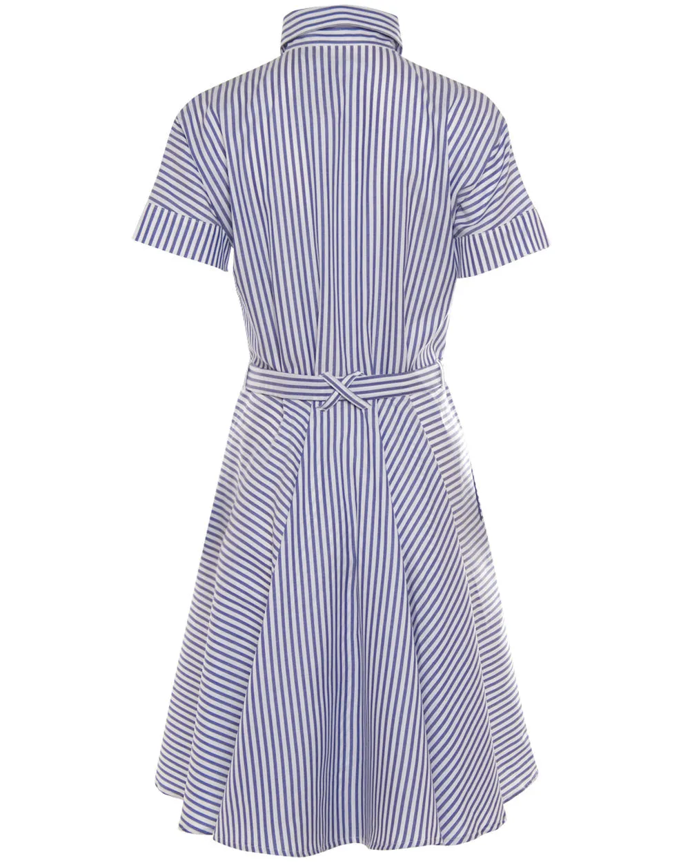 Pinstripe Flash Bolt Dress