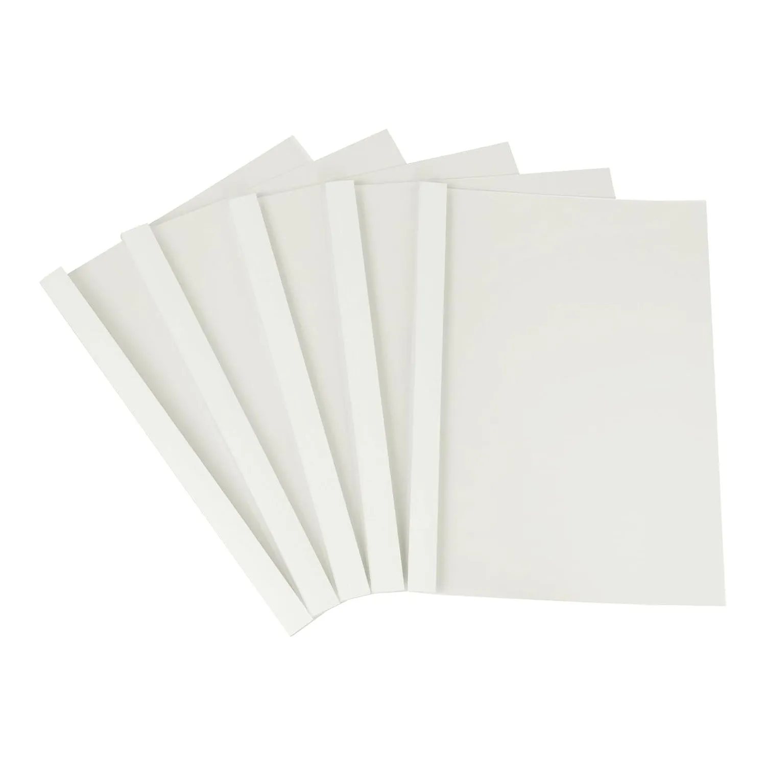 Poppy Crafts Thermal Binding Covers - A4 4mm Clear 5 Pack