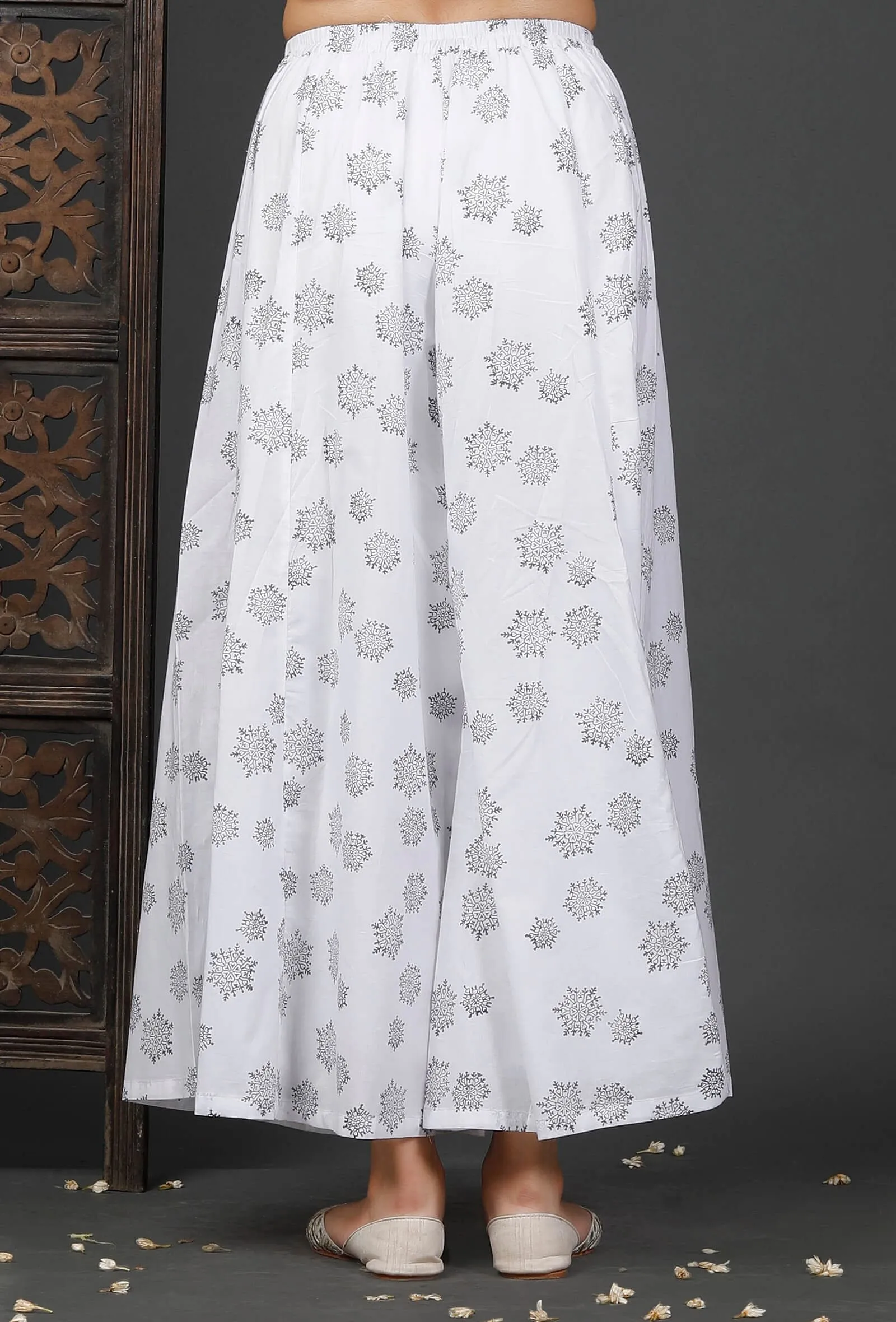 Printed Kalidar Cotton Culottes