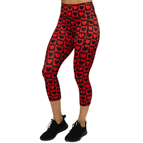 Queen Of Hearts Leggings