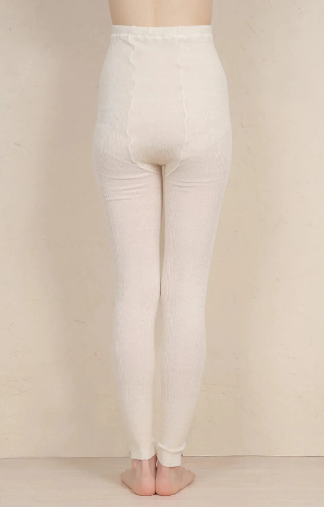 "Mother Of Pearl" Organic Hemp Ribbed Leggings