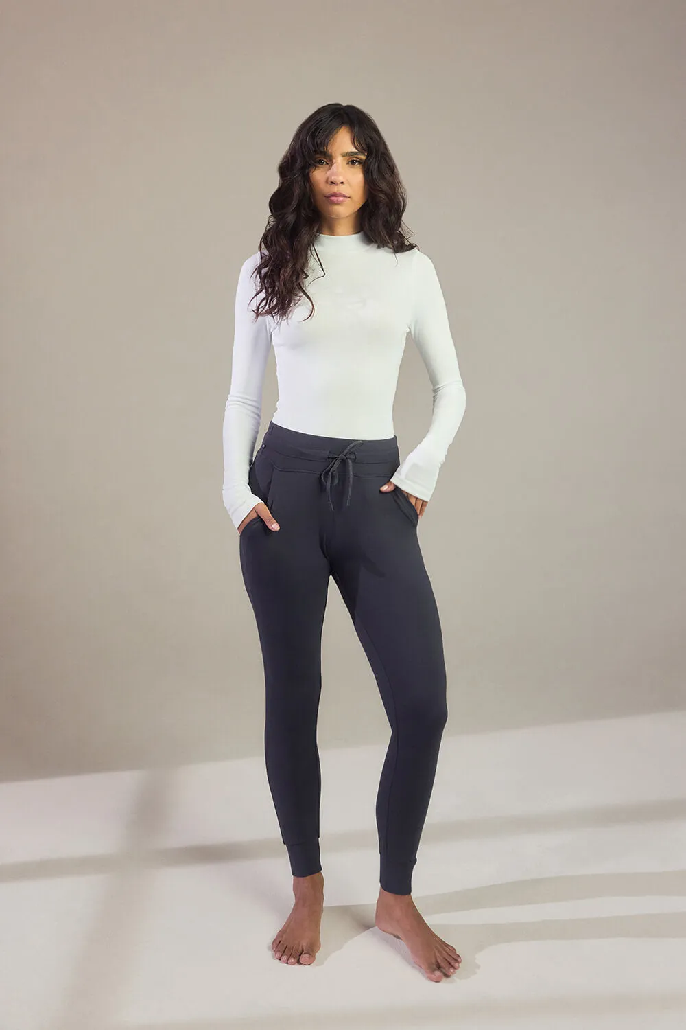 Recharge High Waisted Joggers - Odyssey Grey