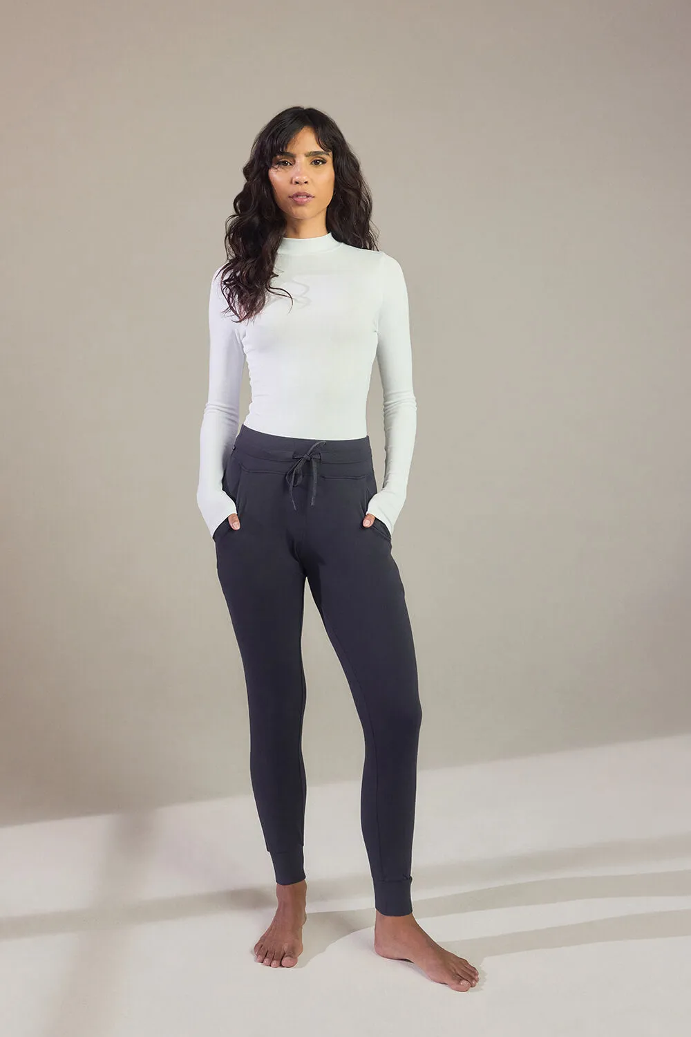 Recharge High Waisted Joggers - Odyssey Grey