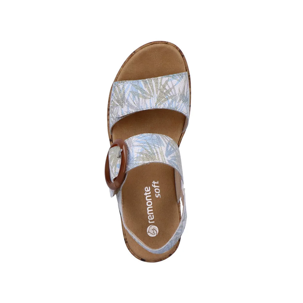 Remonte by Rieker Women's R6853 Jocelyn Sandal - Multi