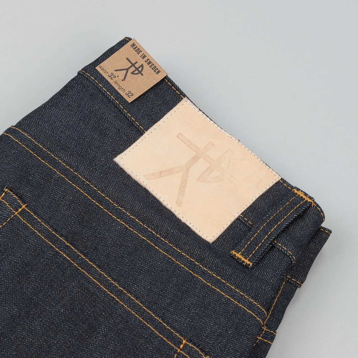 Sarva Reikte Denim Jeans - Sami Selvedge (Indigo)