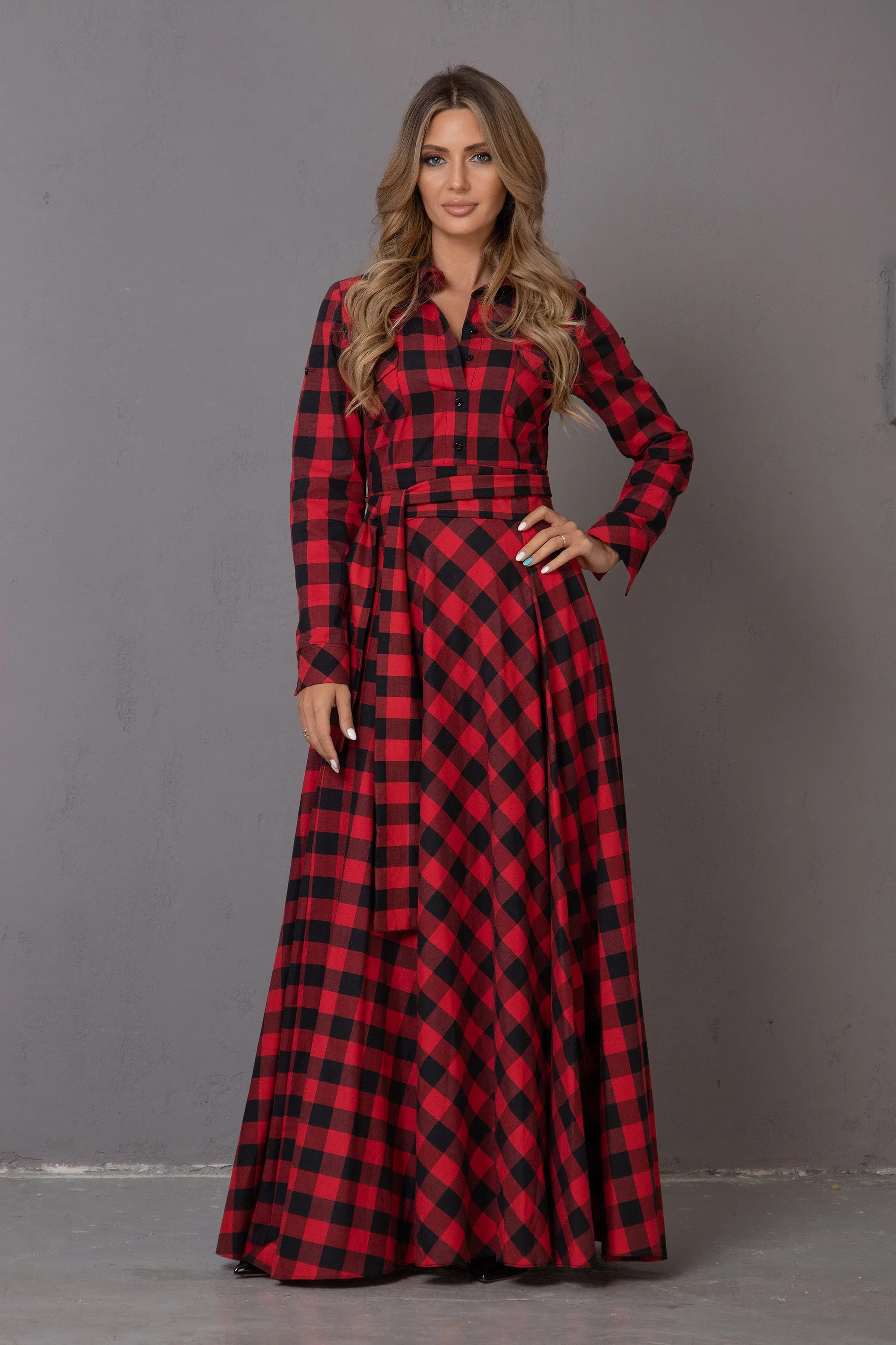 SCOTTISH MAXI DRESS