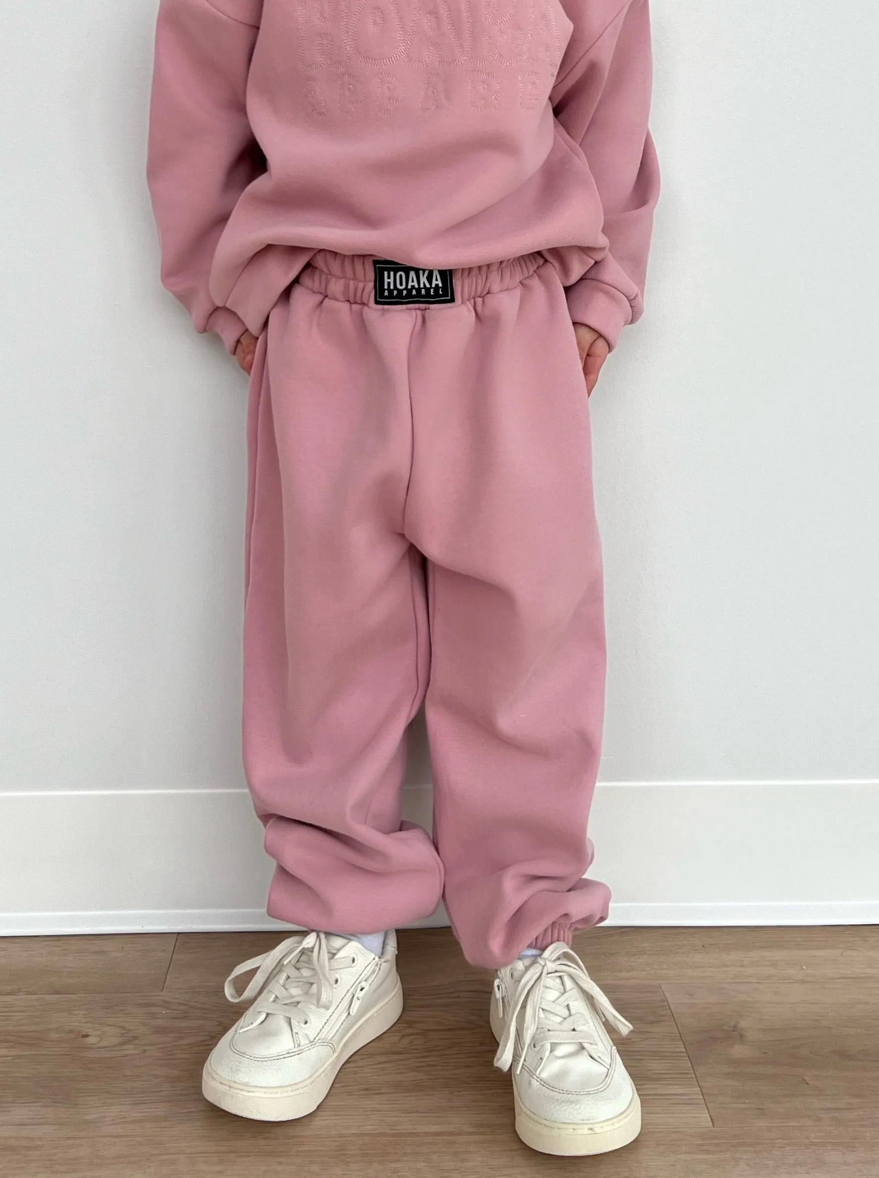 Shady Pink Comfy Joggers For Baby & Kids