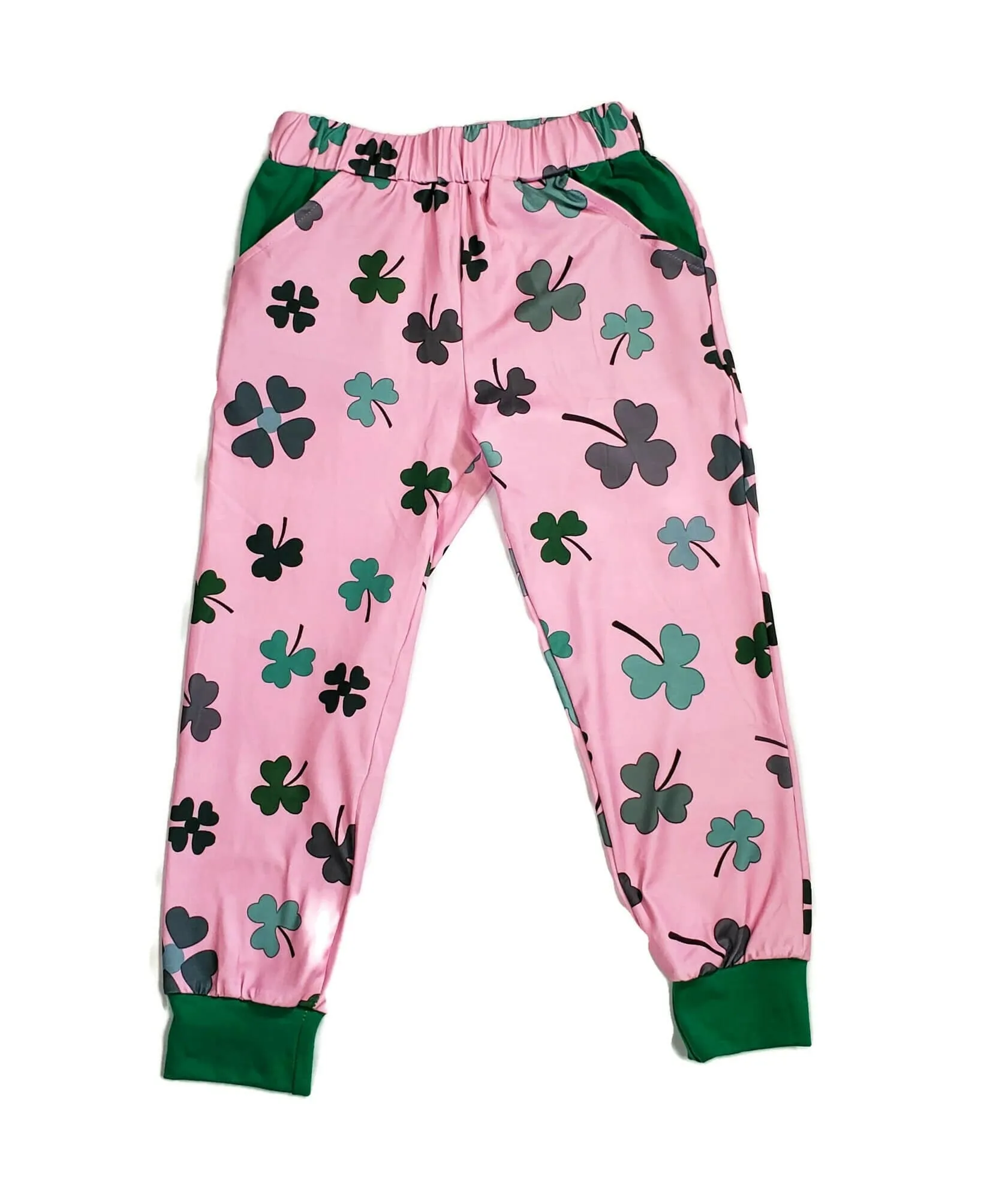 Shamrock Pocket Milk Silk Joggers