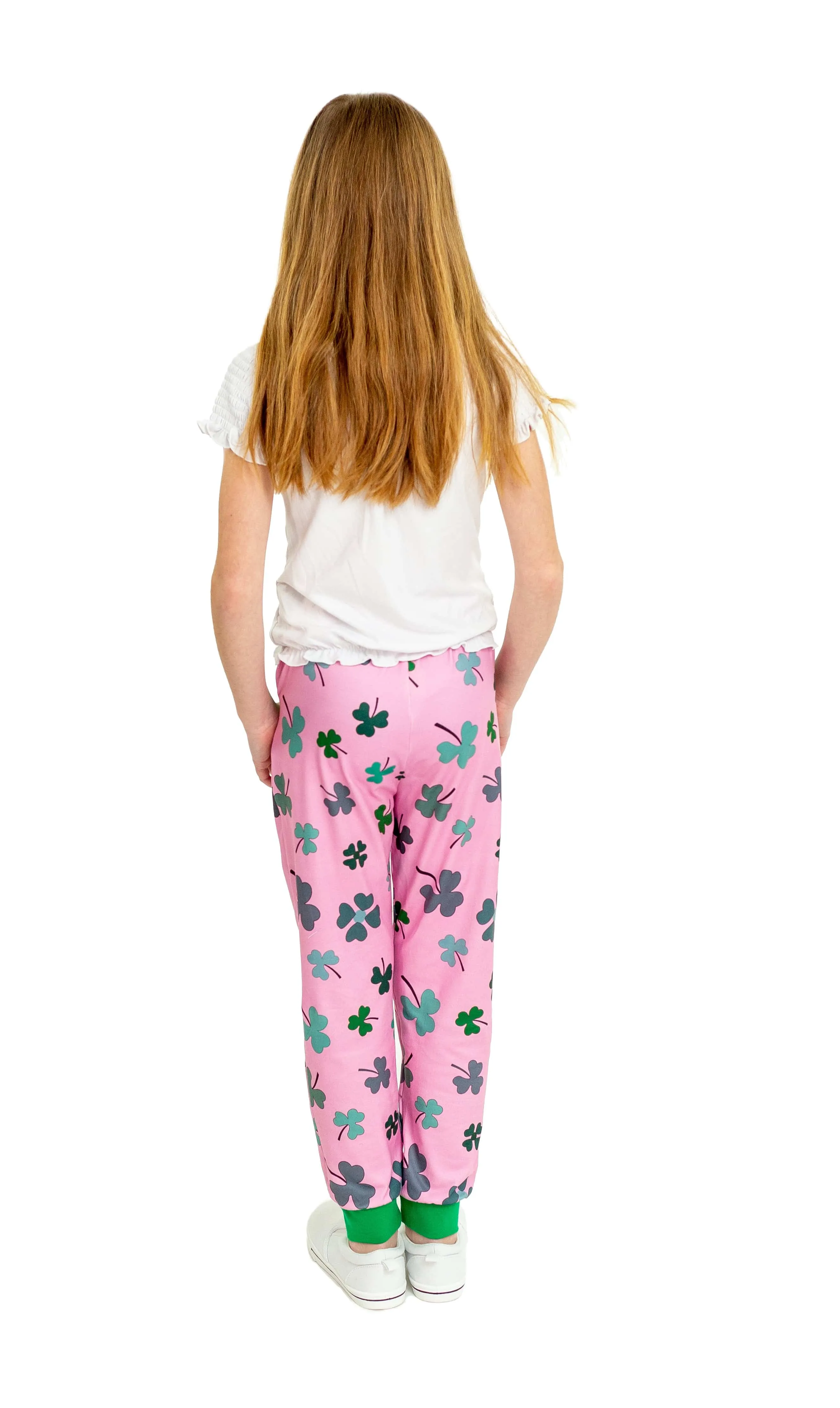 Shamrock Pocket Milk Silk Joggers