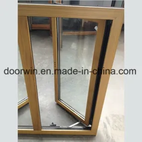 Simple Design Thermal Break Aluminum Glass Window with Interior Teak Wood Cladding - China Casement Window, Glass Window