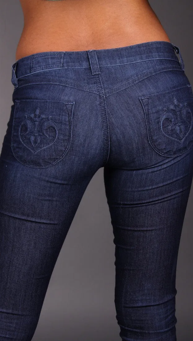 Siwy Denim Hannah Slim Crop Jeans in Coquette