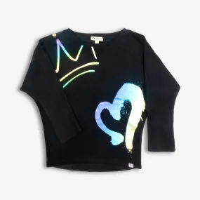 Slouchy Sweatshirt | Graffiti