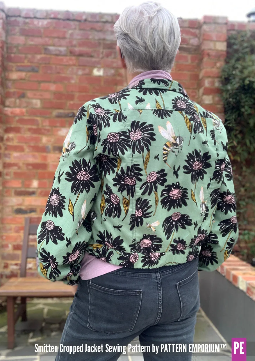 Smitten | Jean-style Cropped Jacket Sewing Pattern