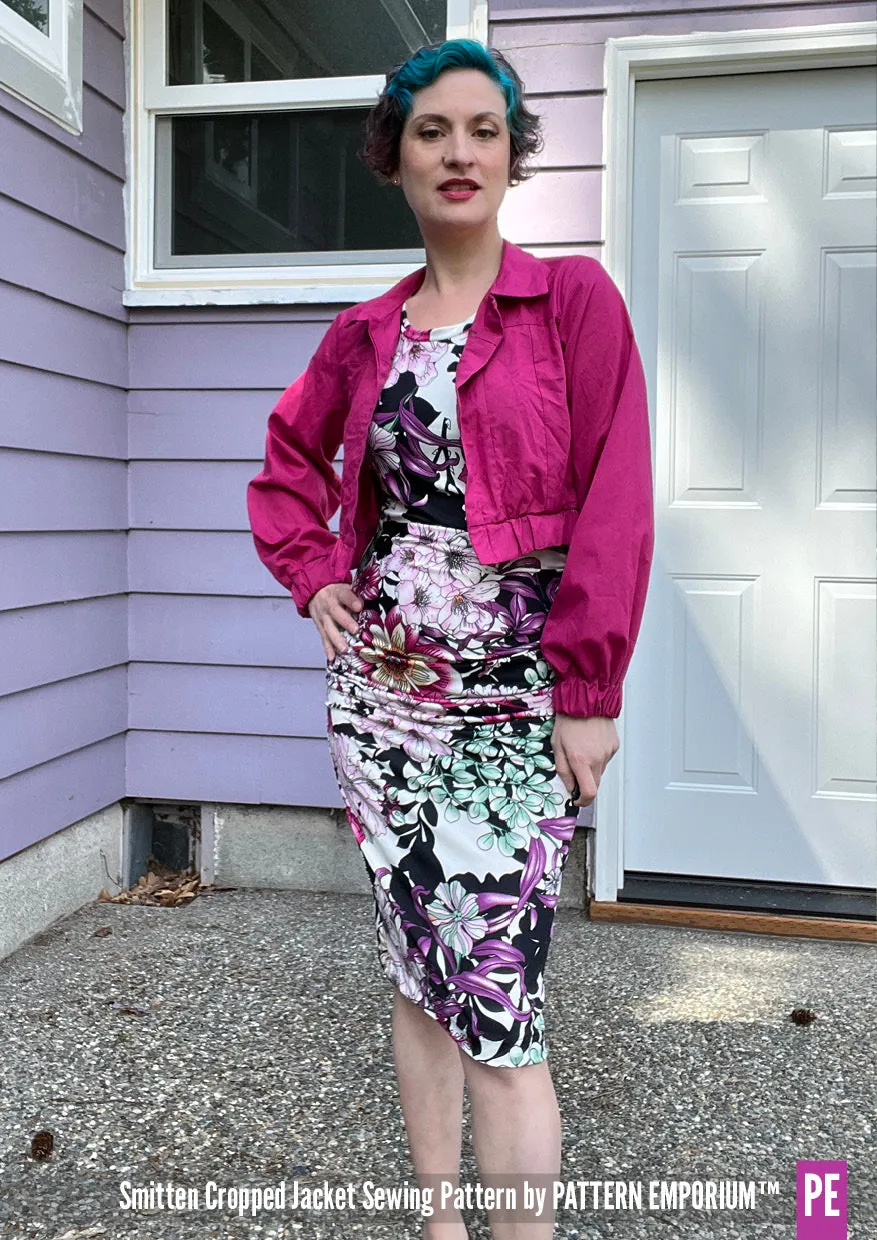 Smitten | Jean-style Cropped Jacket Sewing Pattern