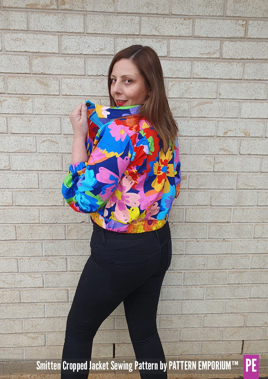 Smitten | Jean-style Cropped Jacket Sewing Pattern