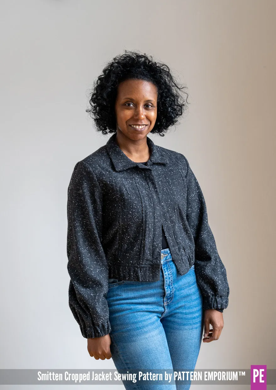 Smitten | Jean-style Cropped Jacket Sewing Pattern