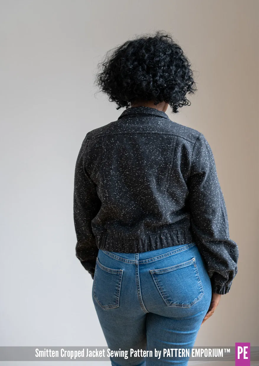 Smitten | Jean-style Cropped Jacket Sewing Pattern