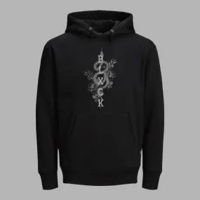 Snake Love Black Hoodie