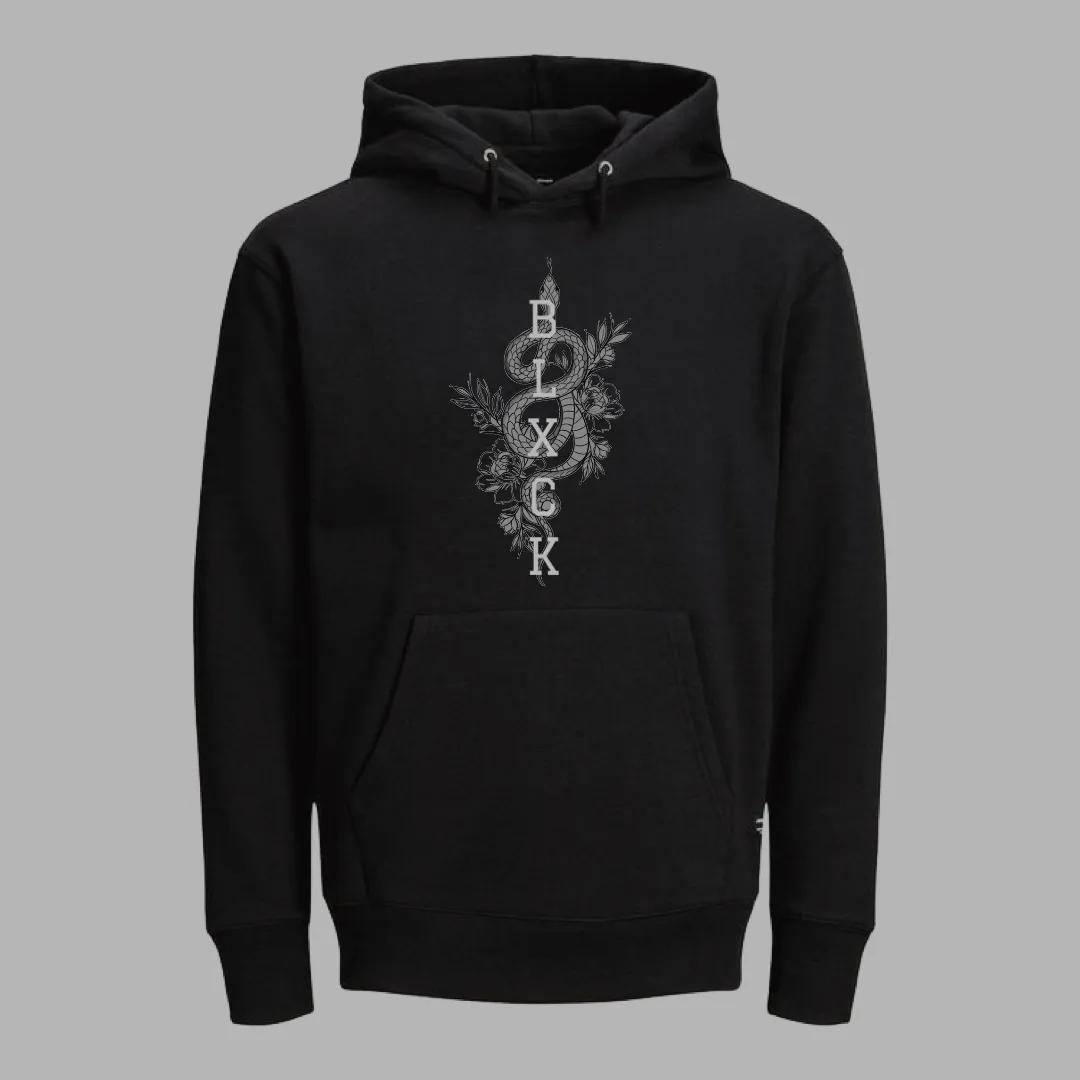 Snake Love Black Hoodie