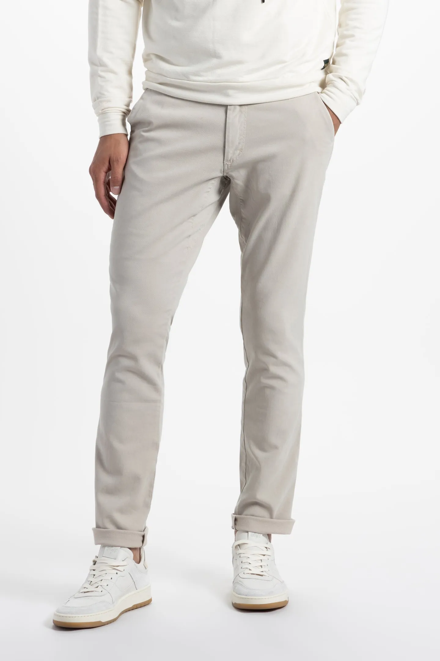 Soft Cloth Hybrid 5 Pocket Pant in Stretch Canvas - Drizzle