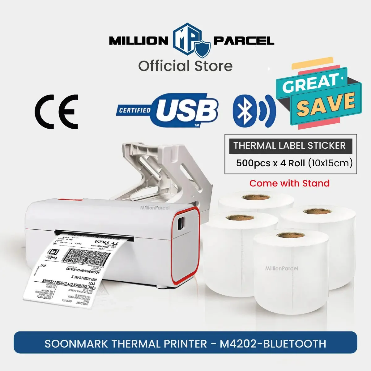 SoonMark Thermal Printer | M4202 & M4201 Model