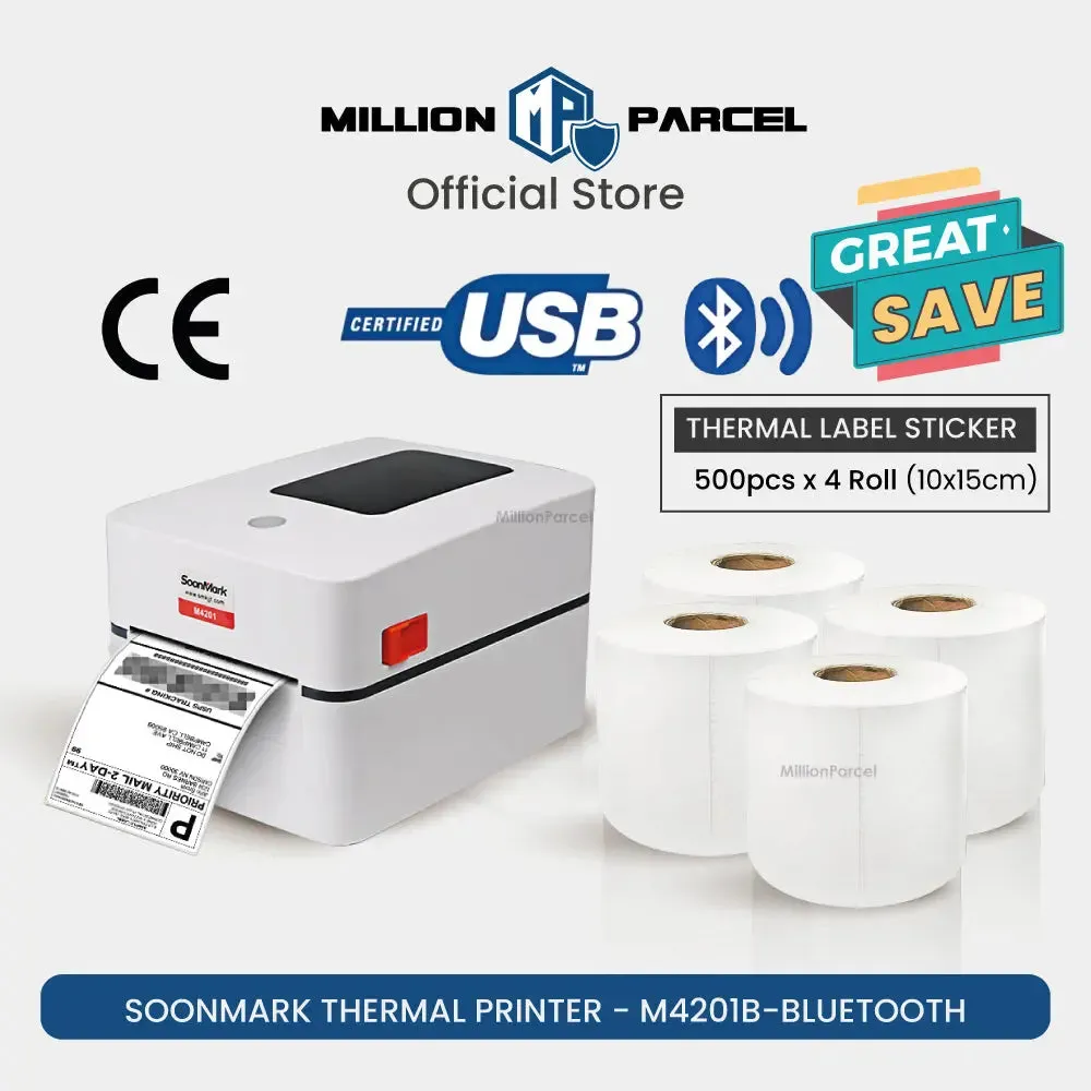 SoonMark Thermal Printer | M4202 & M4201 Model