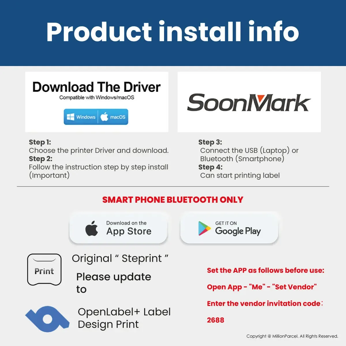 SoonMark Thermal Printer | M4202 & M4201 Model