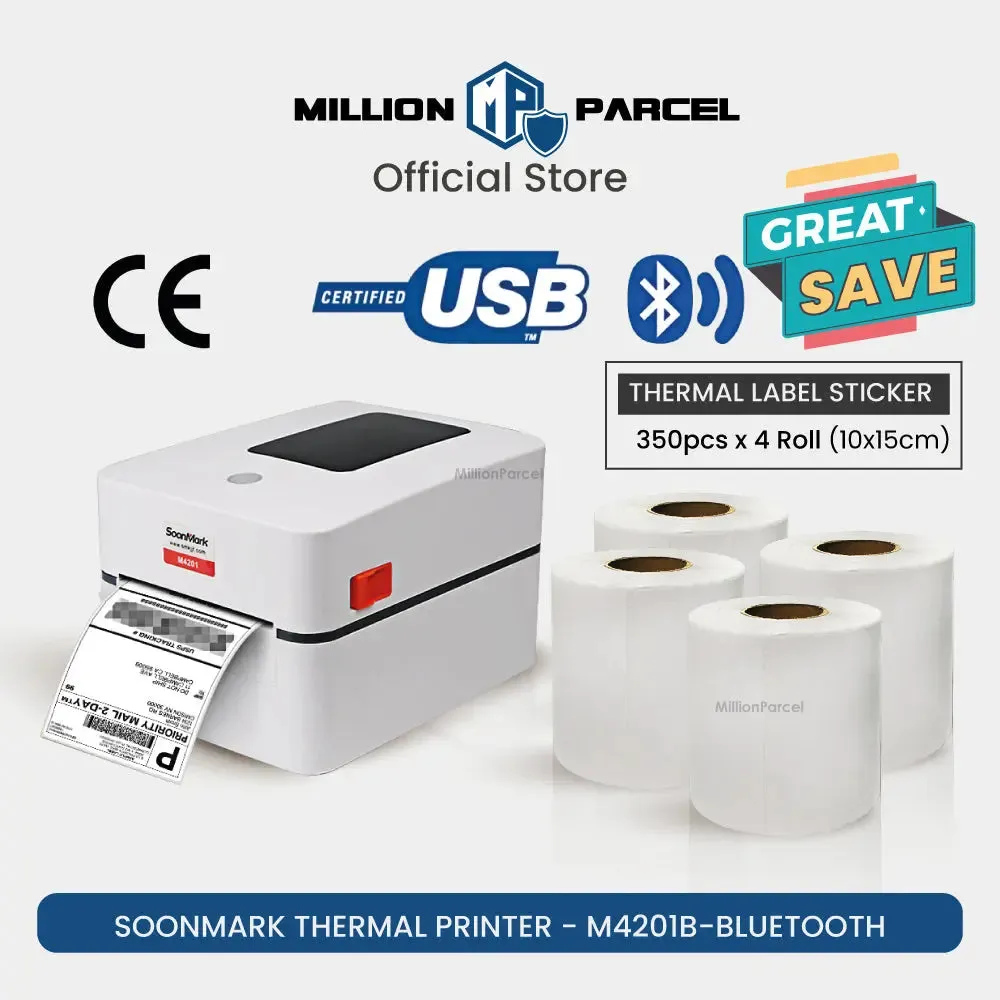 SoonMark Thermal Printer | M4202 & M4201 Model